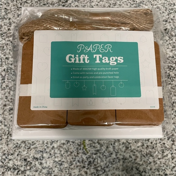 💛Craft “Thank You for Celebrating with Us❤️” Wedding & Paper Gift Tags W/Twine - Picture 3 of 10